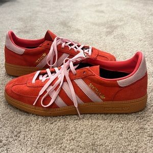 Adidas Handball Spezial Bright Red, Clear Pink & Gum US Women’s 10, UK 8.5